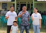 Wujudkan Pilkades Damai, Ketua APINDO Sangihe Arthur T. Lomboh Gunakan Hak Pilih Bersama Istri di Kampung Lesabe