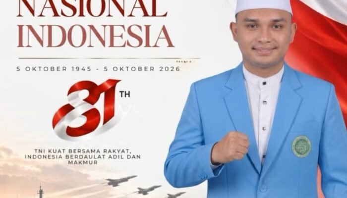 HUT ke-81 TNI, Aktivis Muda Muhammad Rangga Busalo Ajak Generasi Muda Sulawesi Utara Teladani Nilai Patriotisme dan Jaga Persatuan Bangsa